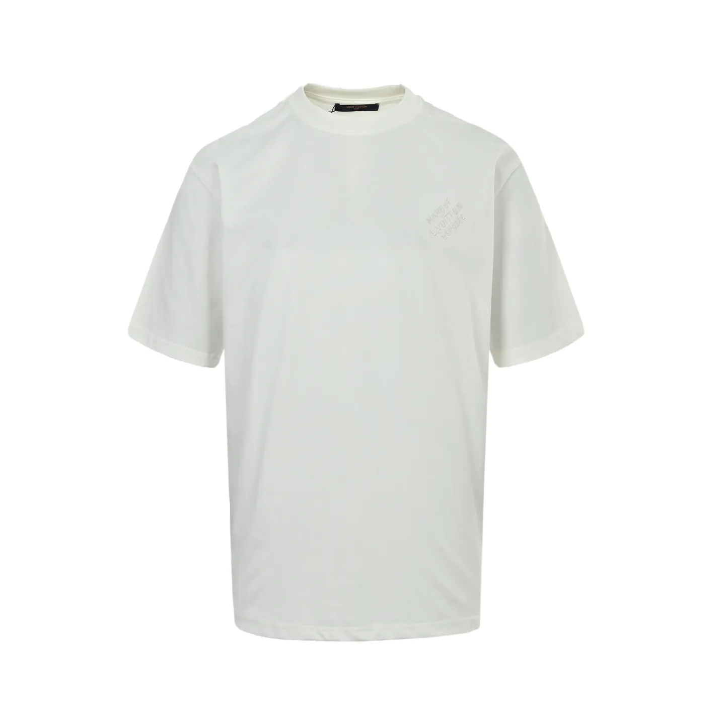 Louis Vuitton/Louis Vuitton short sleeves with signature embroidery on the chest